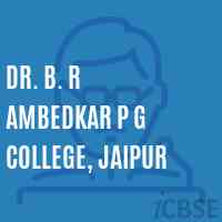Dr. B. R Ambedkar P G College, Jaipur Logo
