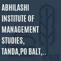 Abhilashi Institute of Management Studies, Tanda,PO Balt, Distt Mandi Logo