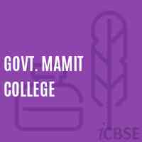 Govt. Mamit College Logo