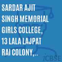 Sardar Ajit Singh Memorial Girls College, 13 Lala Lajpat Rai Colony, Raisen Road, Bhopal Logo