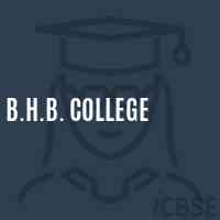 B.H.B. College Logo