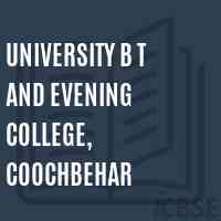 University B T and Evening College, Coochbehar Logo