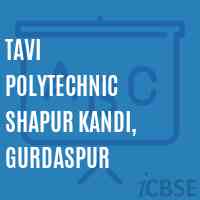 Tavi Polytechnic Shapur Kandi, Gurdaspur College Logo