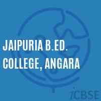 Jaipuria B.Ed. College, Angara Logo