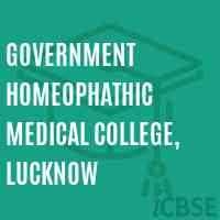 Government Homeophathic Medical College, Lucknow Logo