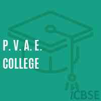 P. V. A. E. College Logo