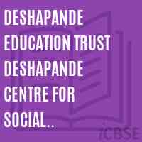 Deshapande Education Trust Deshapande Centre For Social Enterpreniyarship (Mse) Bvb Enggring College Campus, Dharwad Logo