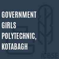Government Girls Polytechnic, Kotabagh College Logo