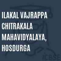 Ilakal Vajrappa Chitrakala Mahavidyalaya, Hosdurga College Logo