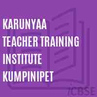 Karunyaa Teacher Training Institute Kumpinipet Logo
