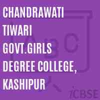 Chandrawati Tiwari Govt.Girls Degree College, kashipur Logo