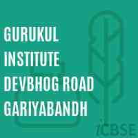 Gurukul Institute Devbhog Road Gariyabandh Logo