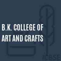 B.K. College of Art and Crafts Logo