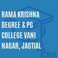 Rama Krishna Degree & Pg College Vani Nagar, Jagtial Logo