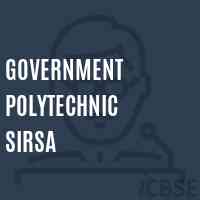 Government Polytechnic Sirsa College Logo
