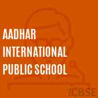 Aadhar International Public School Logo