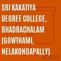 Sri Kakatiya Degree College, Bhadrachalam (Gowthami, Nelakondapally) Logo