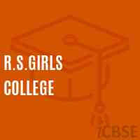 R.S.Girls college Logo