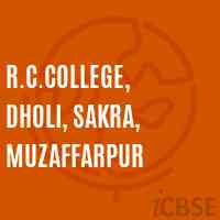 R.C.College, Dholi, Sakra, Muzaffarpur Logo