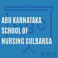 Abu Karnataka School of Nursing Gulbarga Logo
