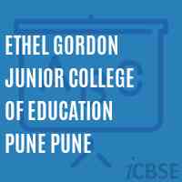 Ethel Gordon Junior College of Education Pune Pune Logo