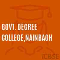 Govt. Degree College,Nainbagh Logo