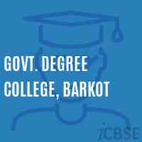 Govt. Degree College, Barkot Logo