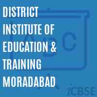 District Institute of Education & Training Moradabad Logo