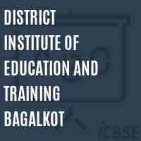 District Institute of Education and Training Bagalkot Logo