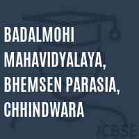 Badalmohi Mahavidyalaya, Bhemsen Parasia, Chhindwara College Logo