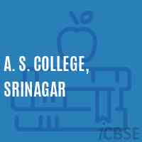 A. S. College, Srinagar Logo