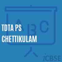 Tdta Ps Chettikulam Primary School Logo