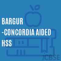 Bargur -Concordia Aided Hss High School Logo
