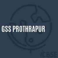 Gss Prothrapur Secondary School Logo