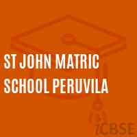 St John Matric School Peruvila Logo