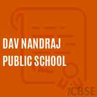 Dav Nandraj Public School Logo