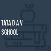 Tata D A V School Logo