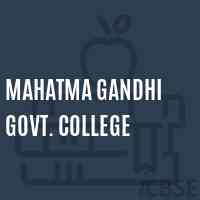 Mahatma Gandhi Govt. College Logo