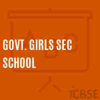 Govt. Girls Sec School Logo