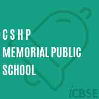 C S H P Memorial Public School Logo