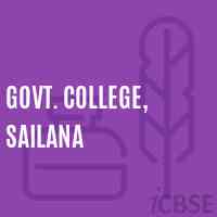 Govt. College, Sailana Logo