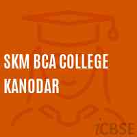 Skm Bca College Kanodar Logo