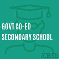 Govt Co-Ed Secondary School Logo