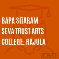 Bapa Sitaram Seva Trust Arts College, Rajula Logo