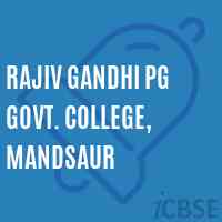Rajiv Gandhi PG Govt. College, Mandsaur Logo