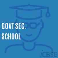 Govt Sec. School Logo