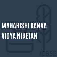 Maharishi Kanva Vidya Niketan School Logo