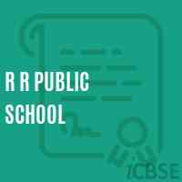 R R Public School Logo