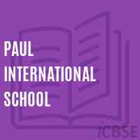 Paul International School Logo