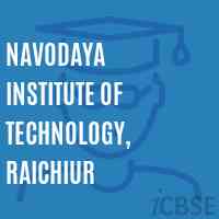 Navodaya Institute of Technology, Raichiur Logo